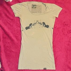 RARE VINTAGE Possessed School Girl graphic tee